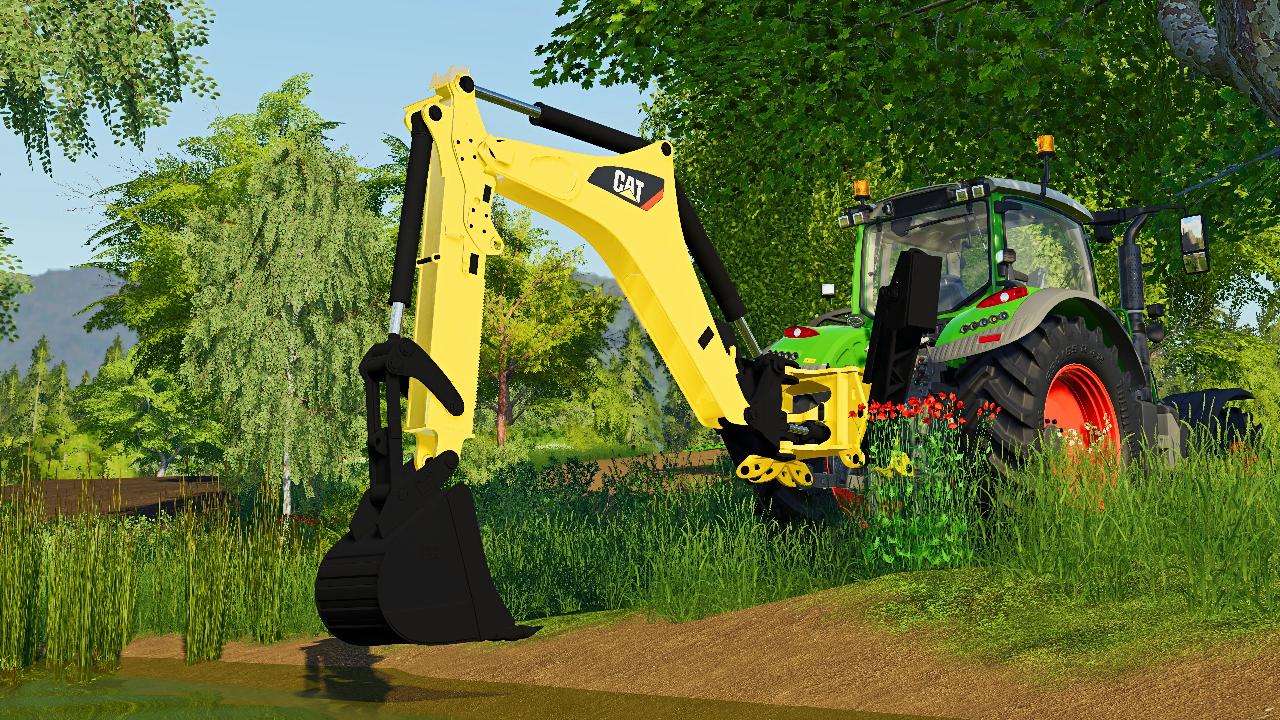 CAT Backhoe loader