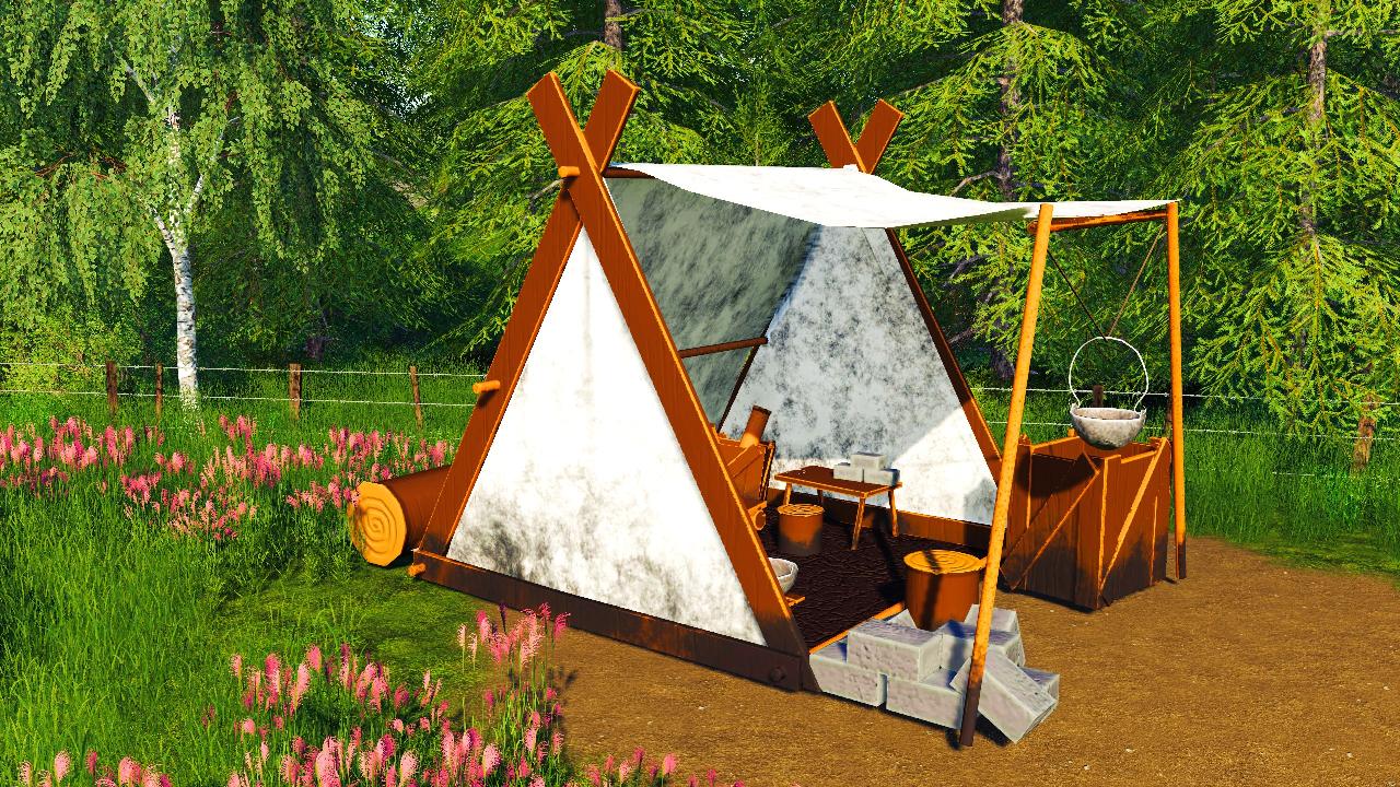 Celtic tent