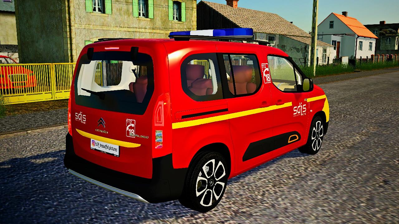 Citroen Berlingo SDIS pompier