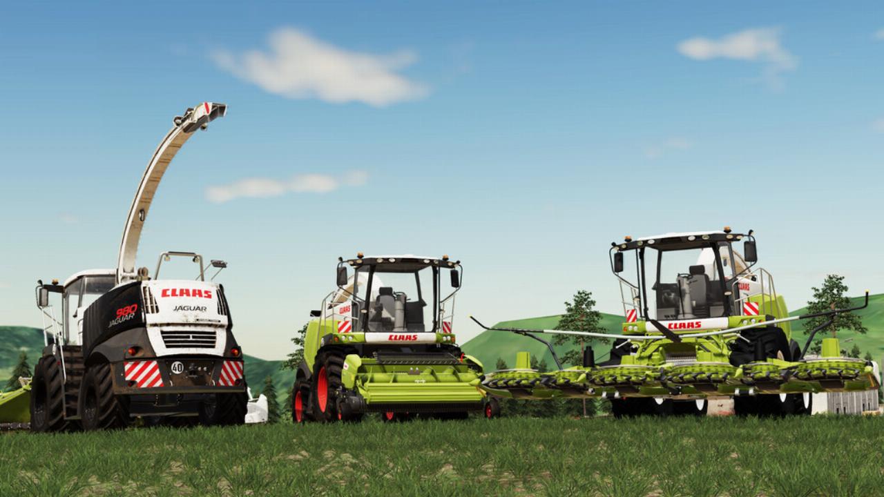 Claas Jaguar 900 Type 496