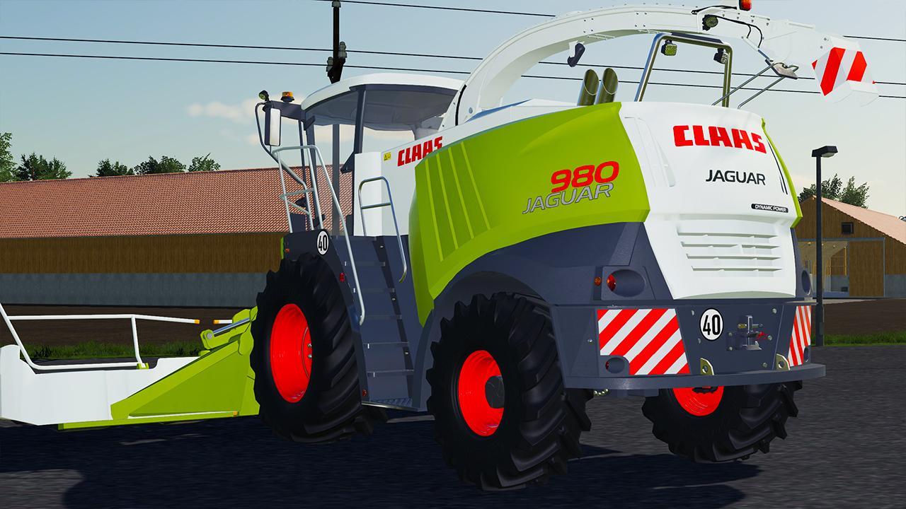 Claas Jaguar 900 Type 496