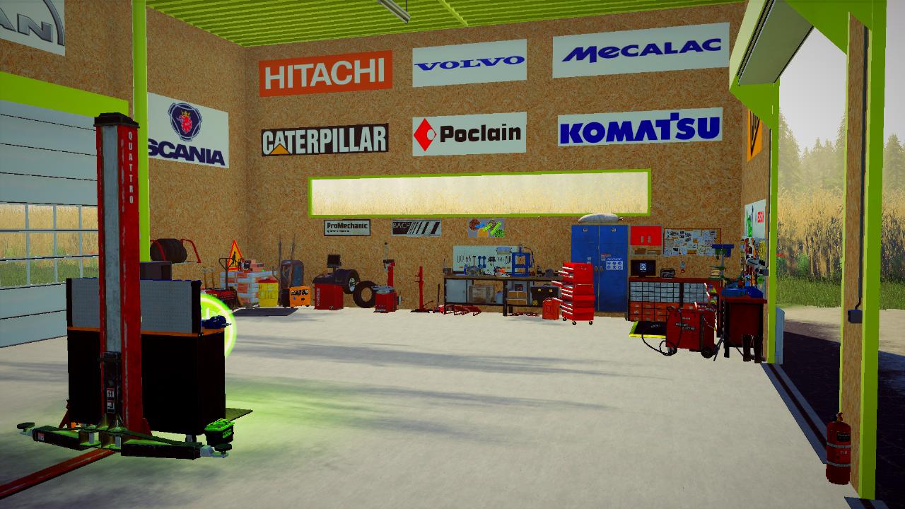 CLAAS workshop