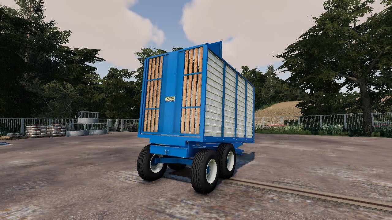 Crooks silage trailer