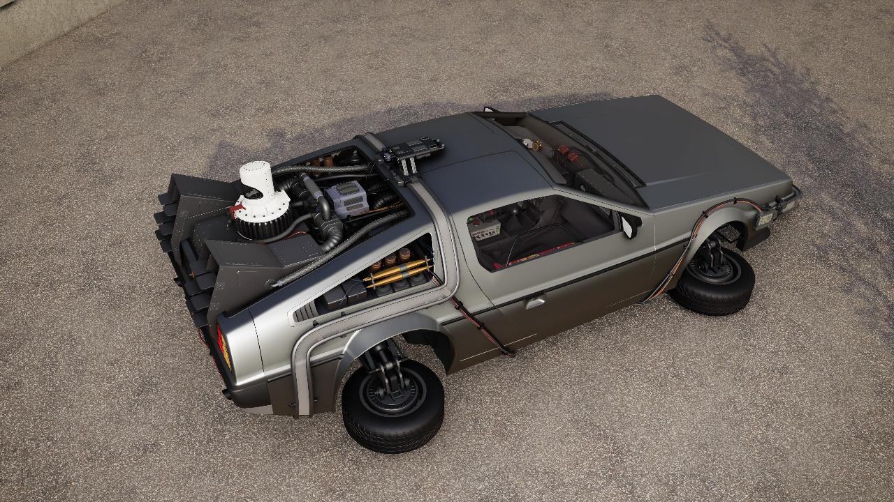 Delorean Zurück in die Zukunft