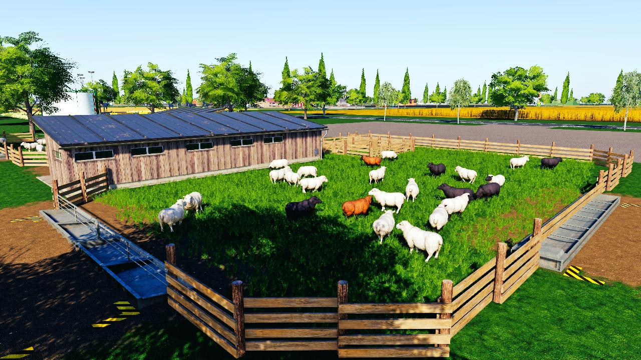 ENCLOSURE FOR SHEEP IMPROVE