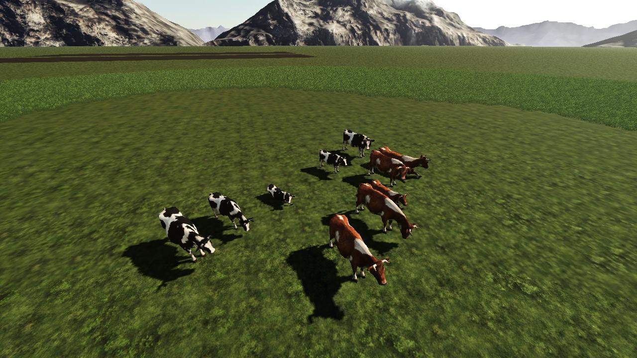 Fake Placeable Cows