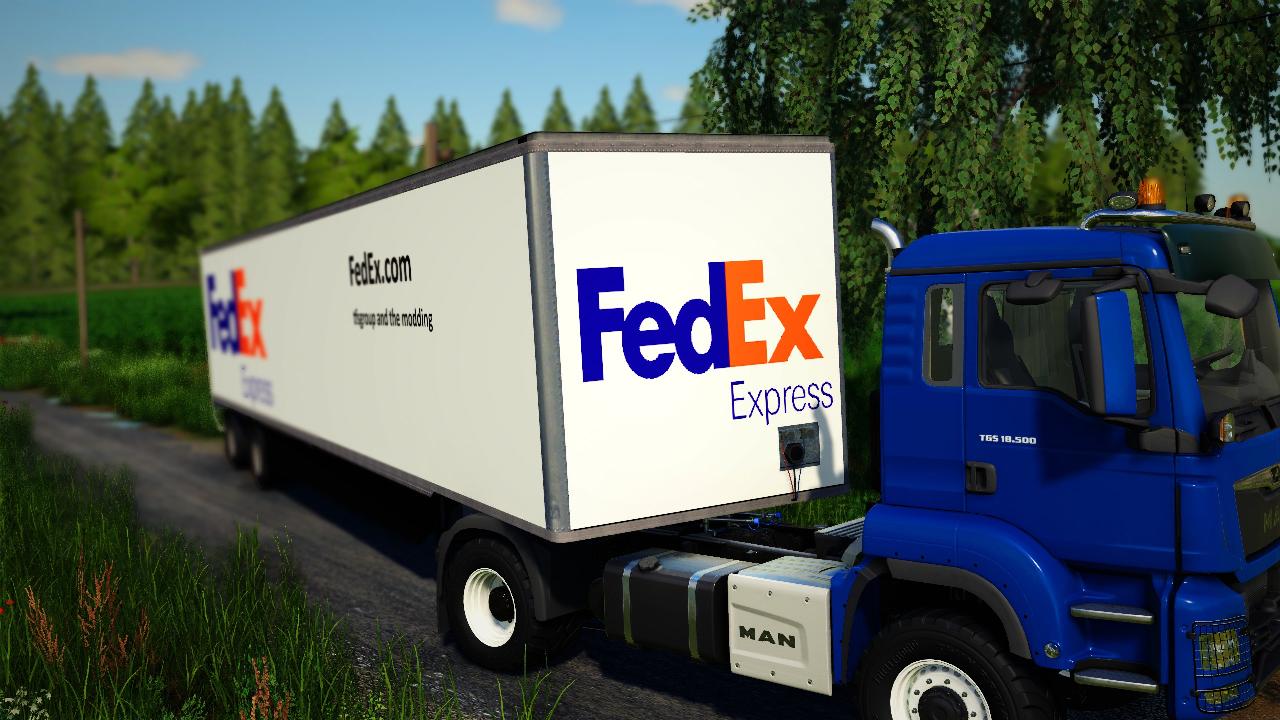 Remorque FEDEX