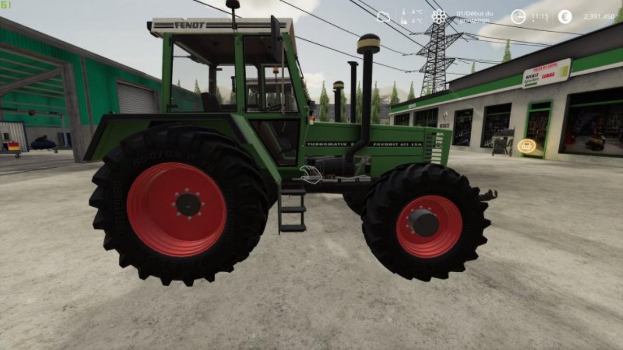 Fendt Favorit 600