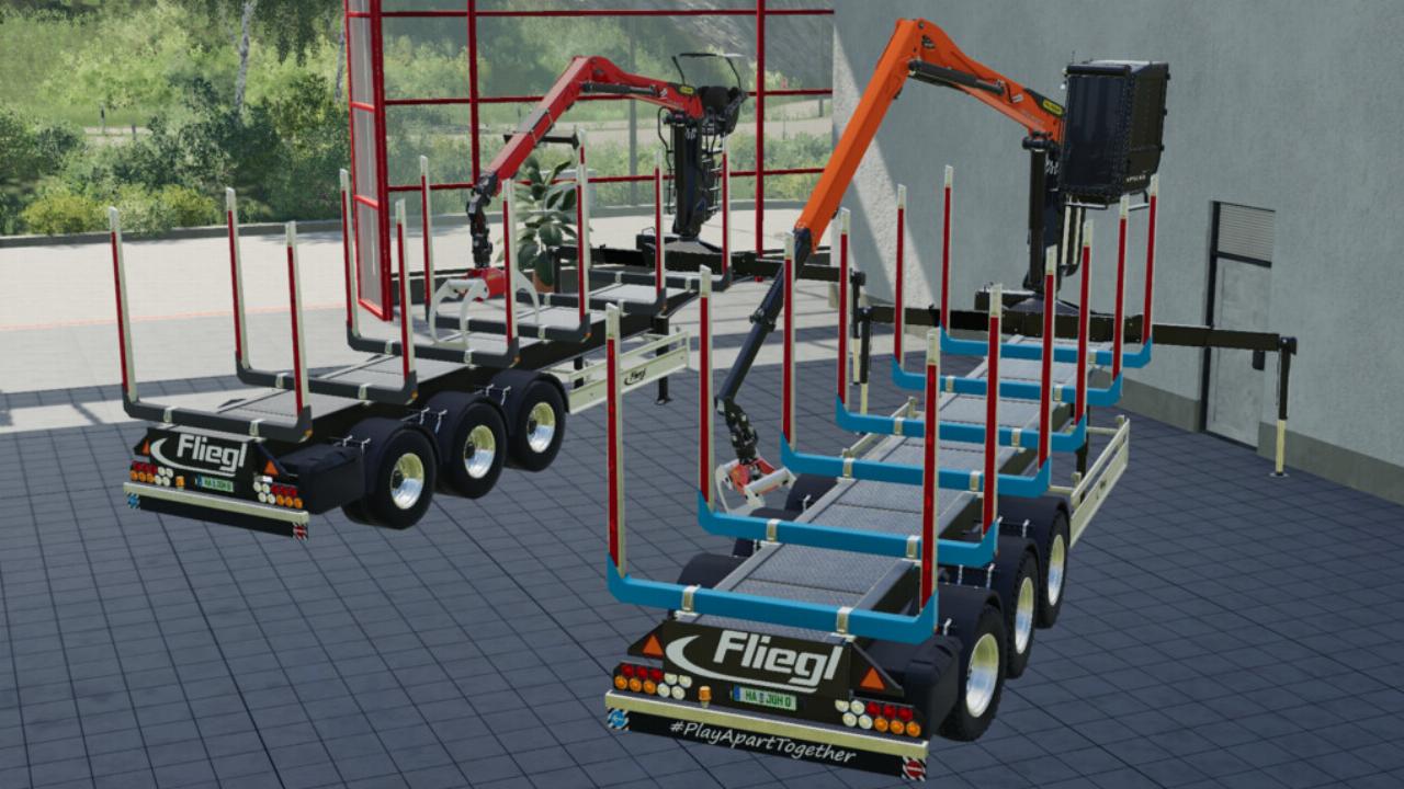 Fliegl Timber-Runner Z-Crane Pack