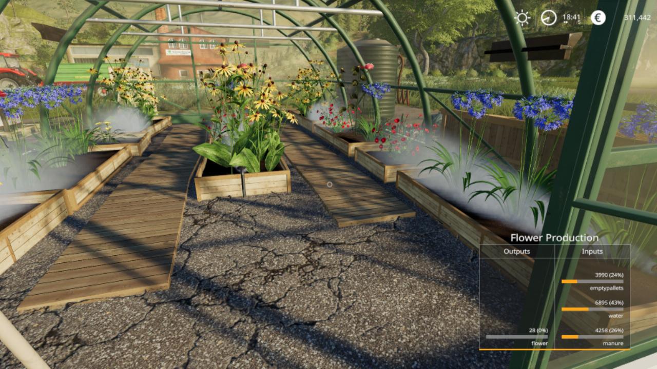 Flower greenhouse