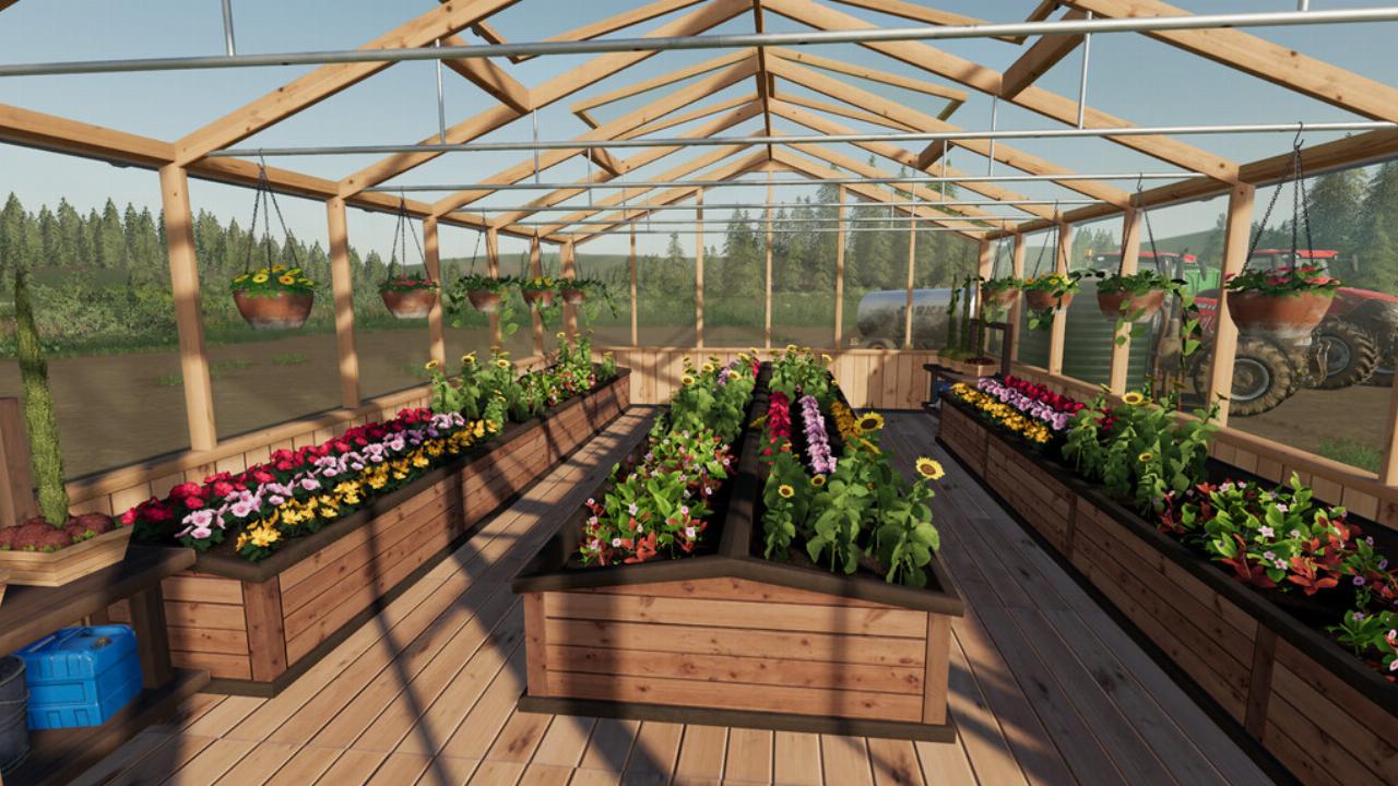 Flower Nursery Greenhouse