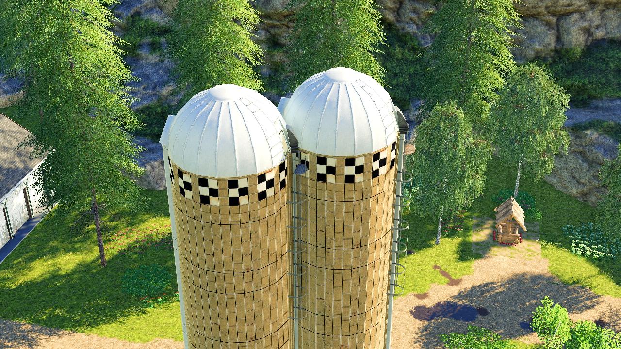 Forage silo