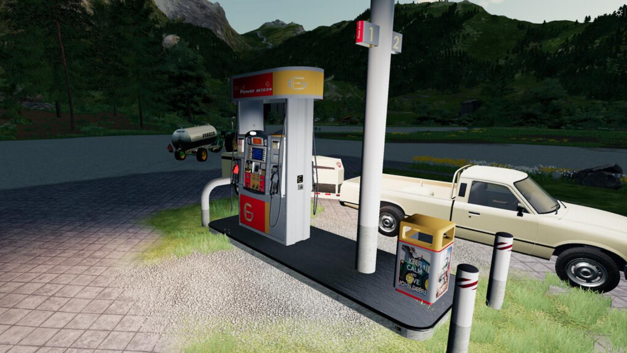 Машины игры заправки. Fs19 Gas Station. Заправочная станция для ФС 19. Заправочная станция v1.0 fs19. Бензоколонка ФС 19.