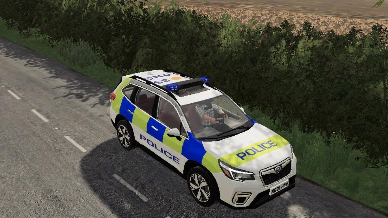 Generische britische Polizei Subaru Forester