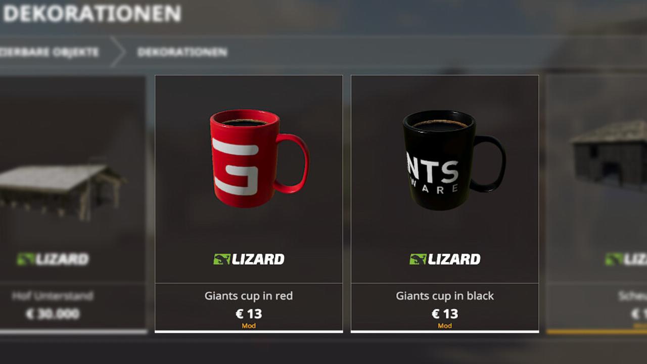 Giants Cup In Red And Black