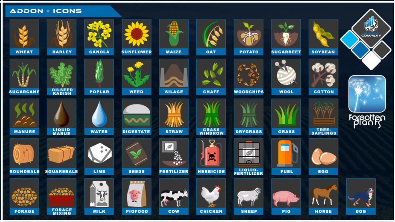 GlobalCompany Addon Icons