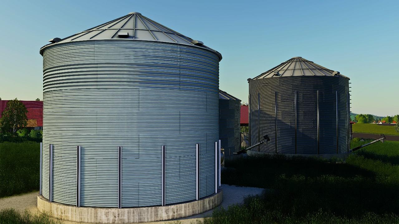 GSI, Sioux & Brock grain silo