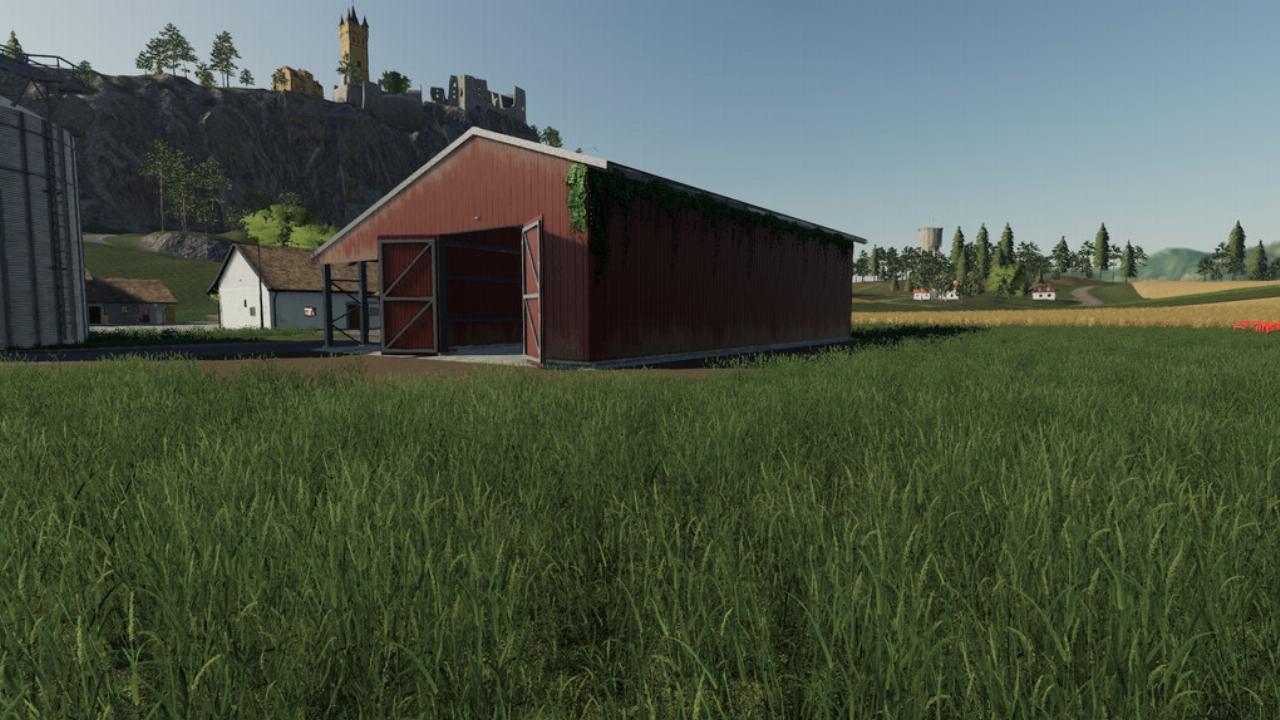 Hangar en bois