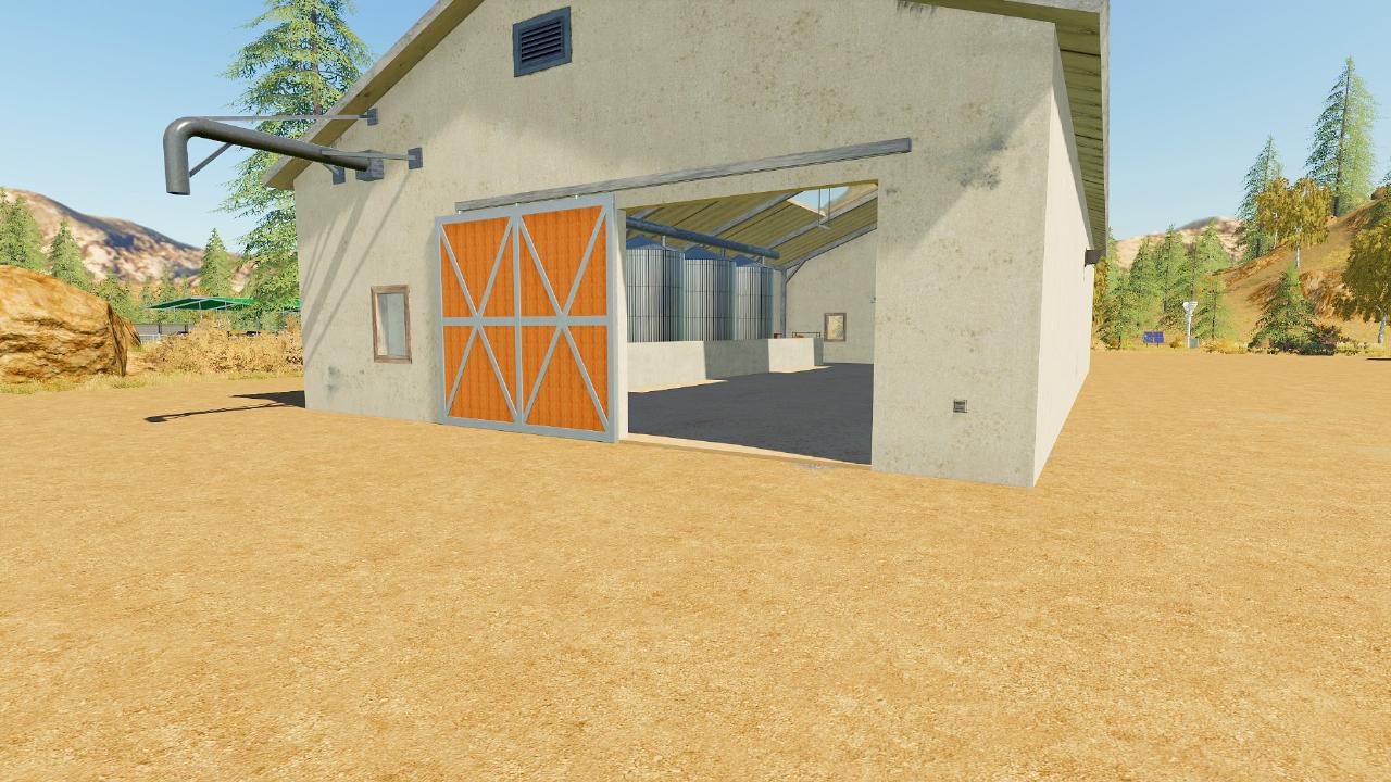 Hangar and storage silo