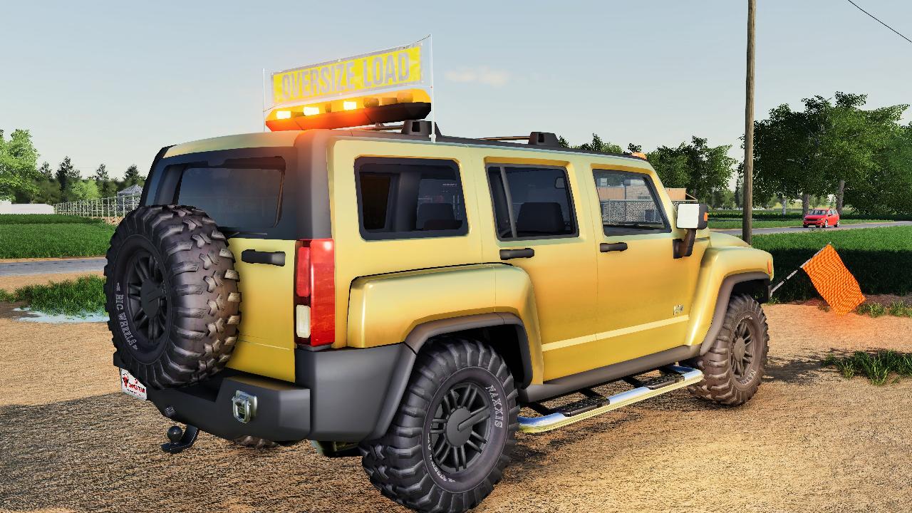 Hummer H3 Oversize Load