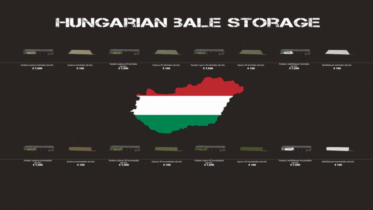 Hungarian Bale Storage Pack