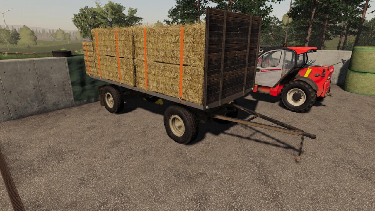 HW80 Bale Trailer