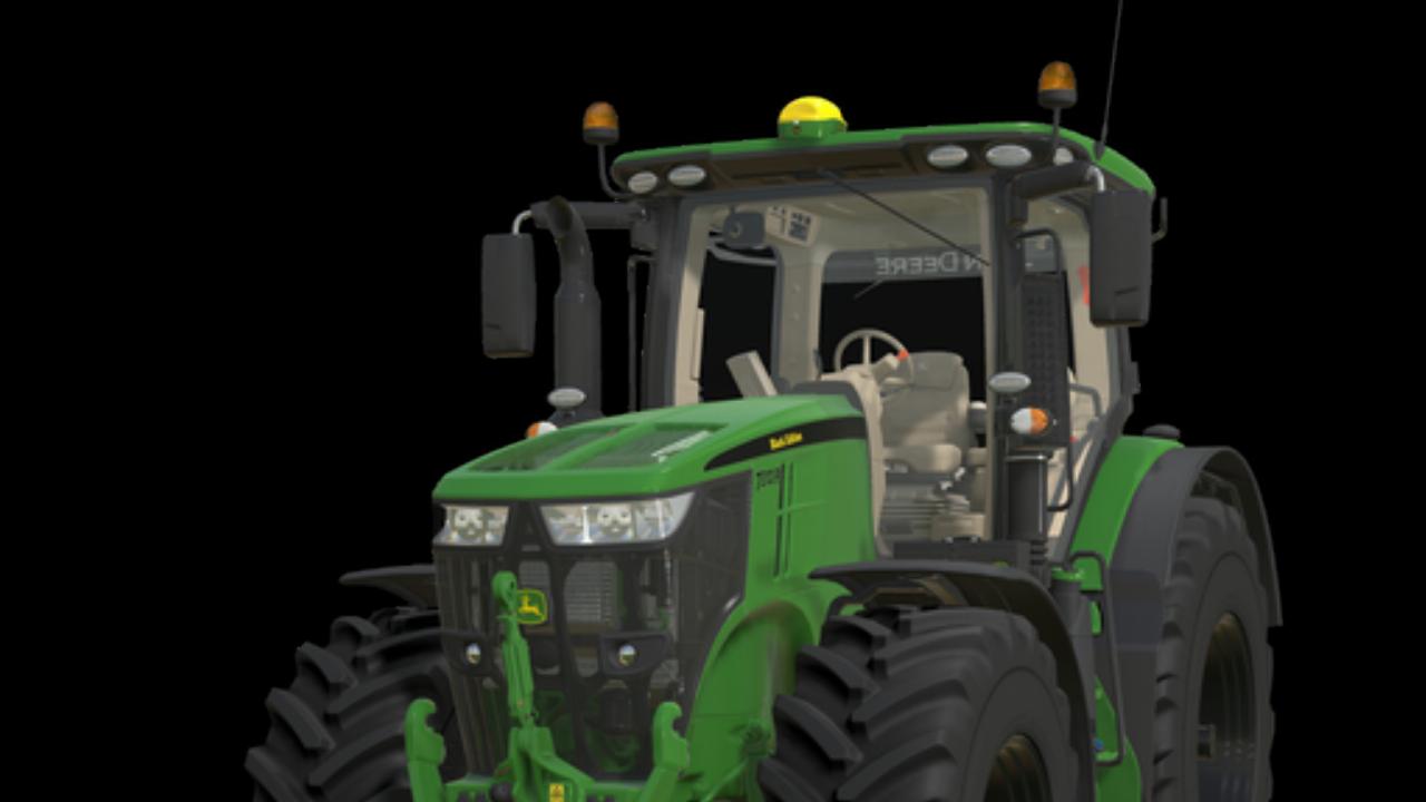 John Deere 7R serie Black Edition