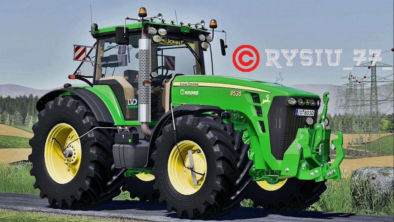 John Deere 8030 Serie Official V4