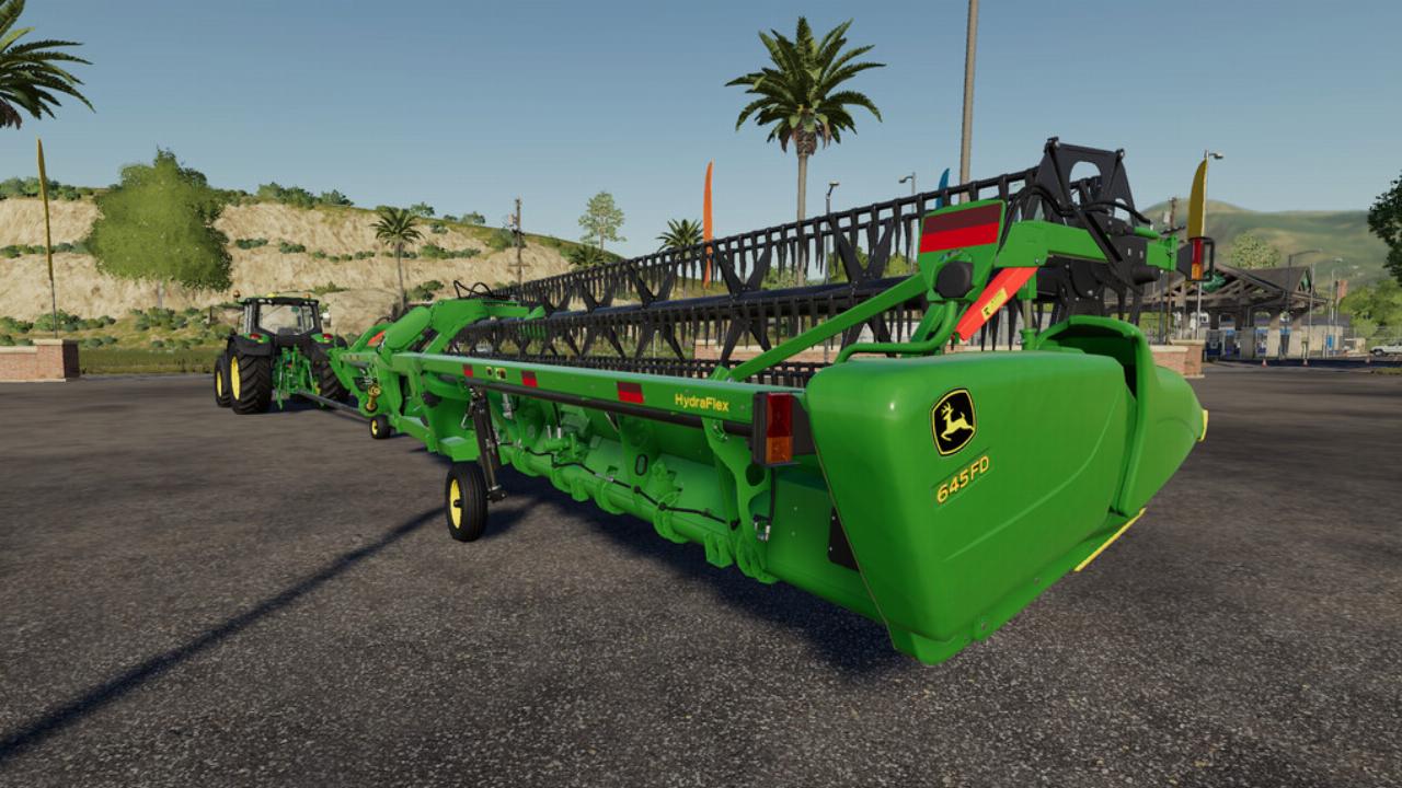 John Deere Draper 645 FD