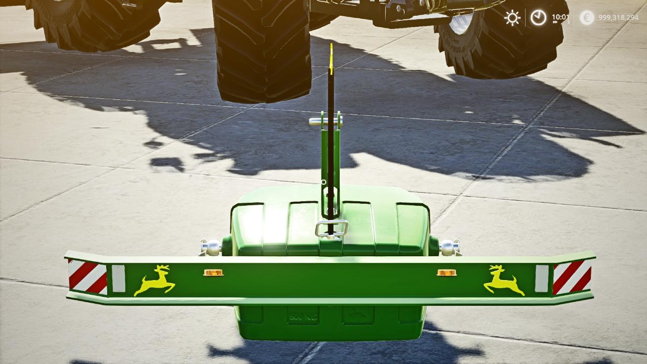 John Deere Masse Mit Stoßstange