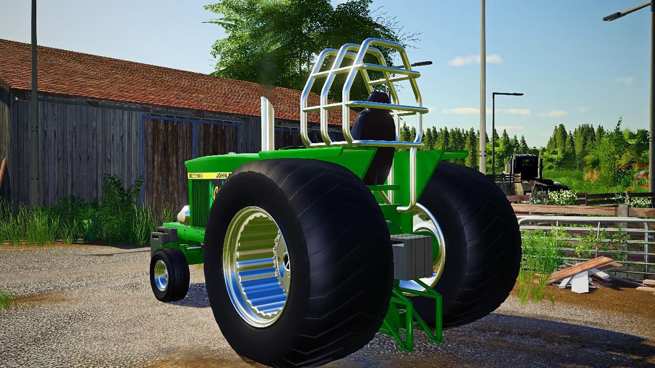 John Deere Tractor Pulling FS19 KingMods
