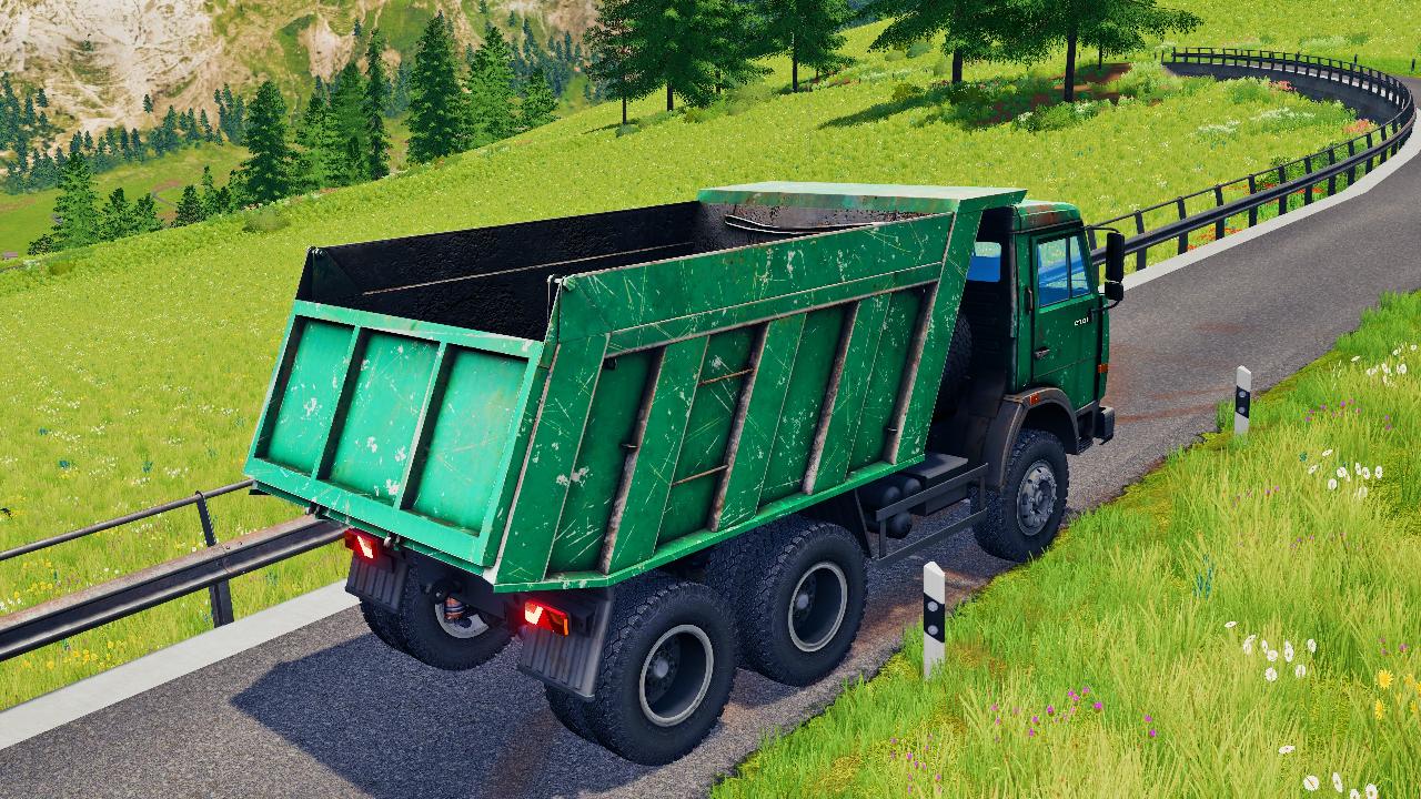 KAMAZ-65115 green version