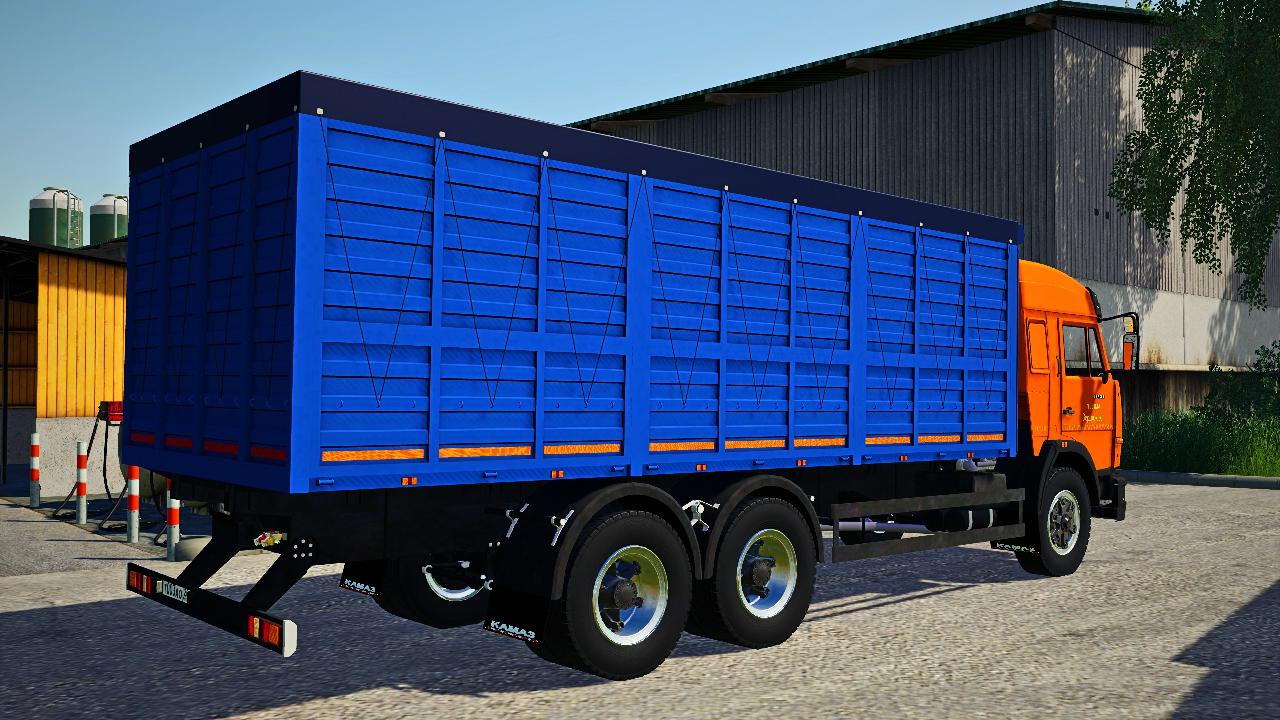 Kamaz with tipper