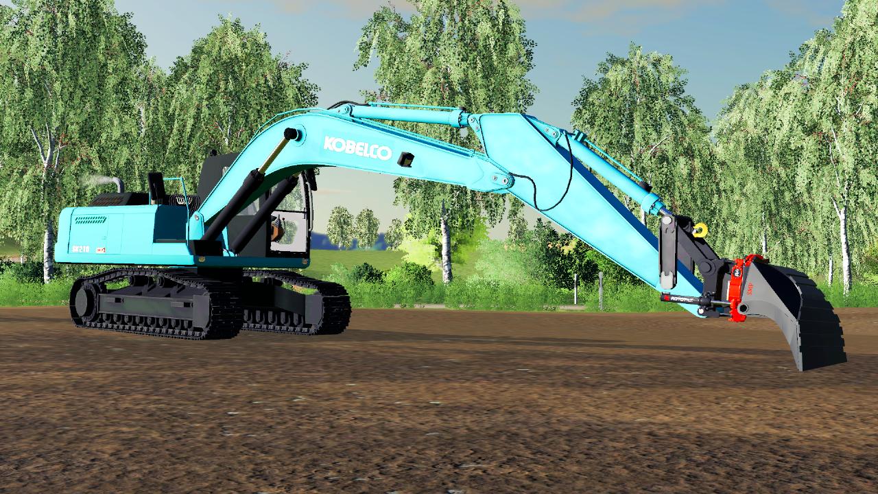 Kobelco SK210 Rototilt