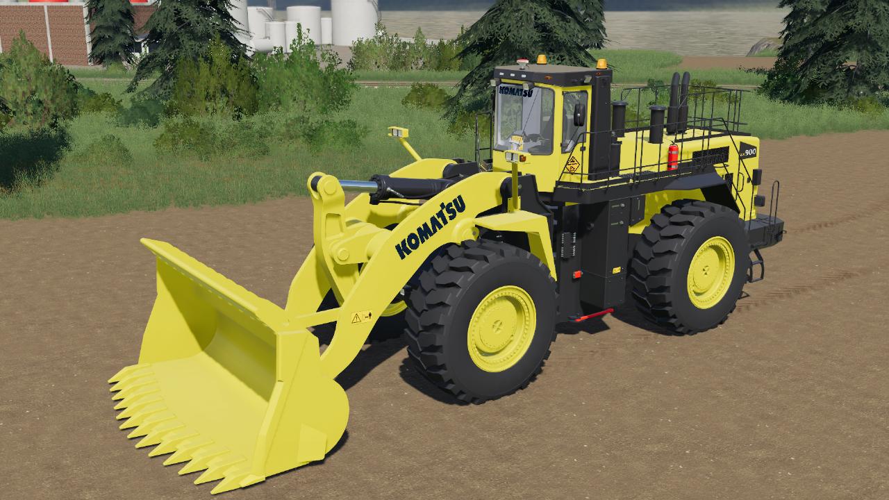 Komatsu WA-900 Bergbaulader