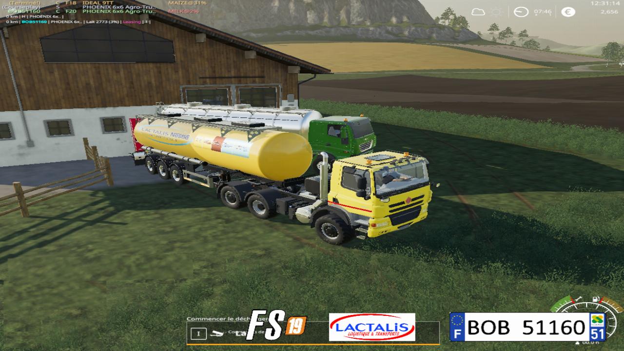 Lactalis tank