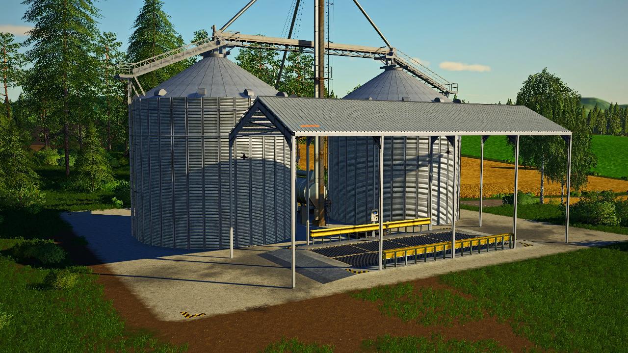 Large pack of silos