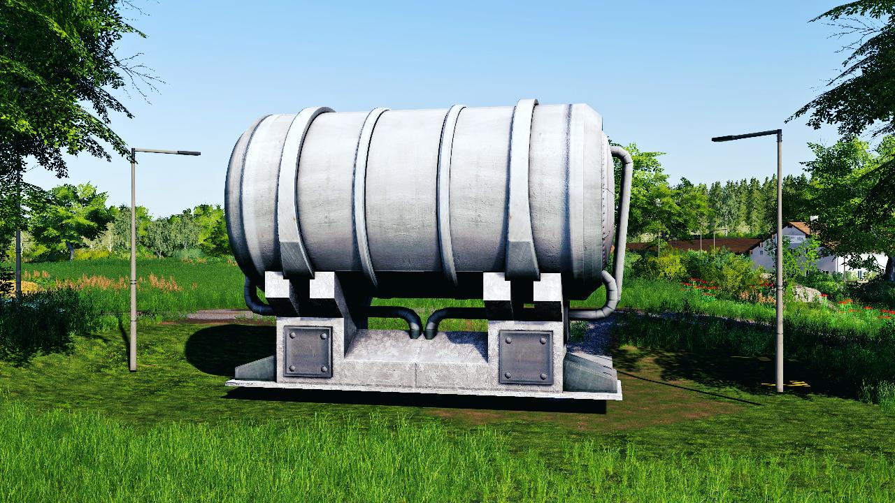 Liquid storage silo