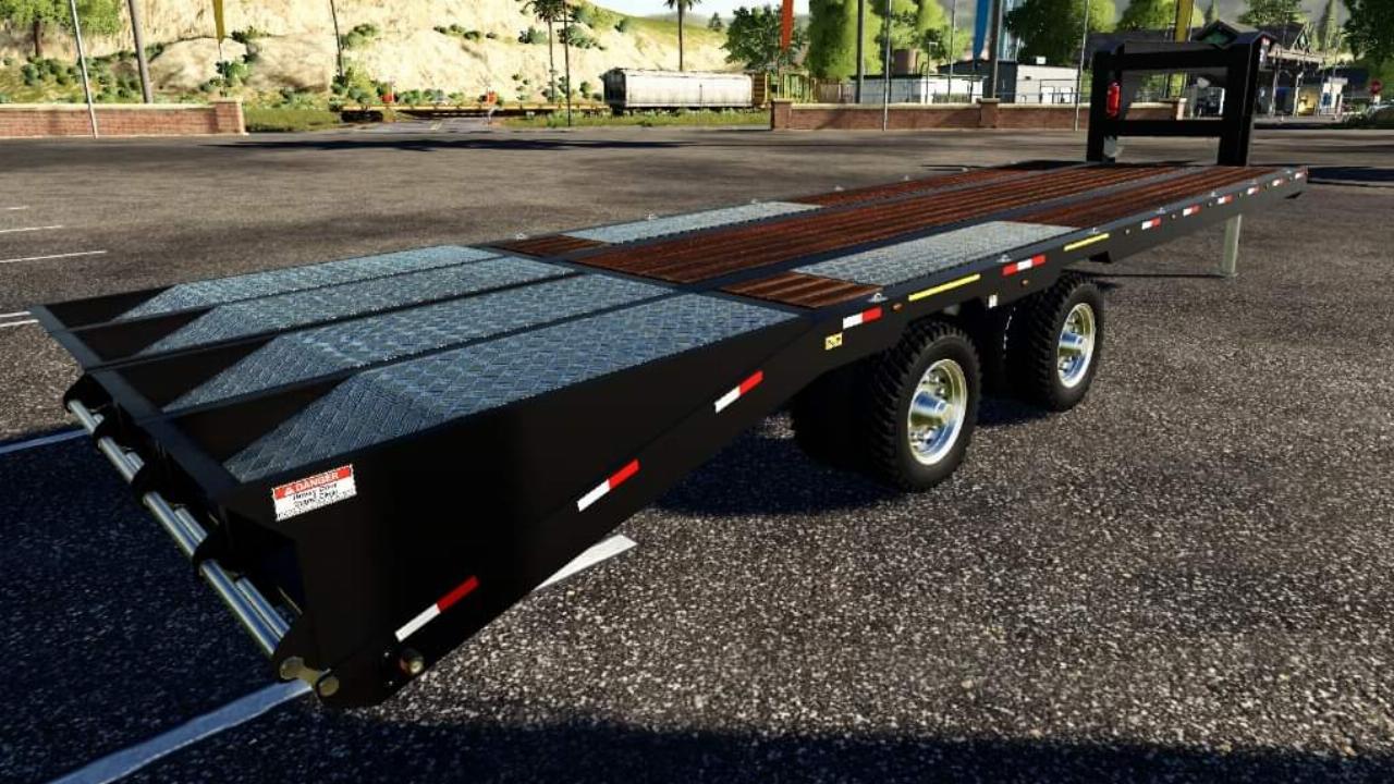 LIZARD 20ft Gooseneck trailer