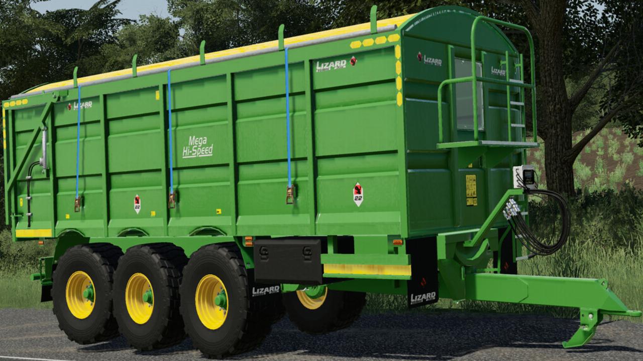 Lizard 22F Silage Trailer