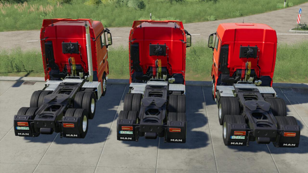 MAN TGX Semi-Truck Pack