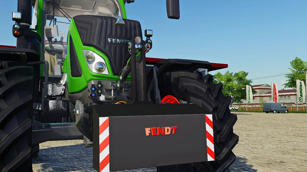 Massen Fendt 800-1250 Kg