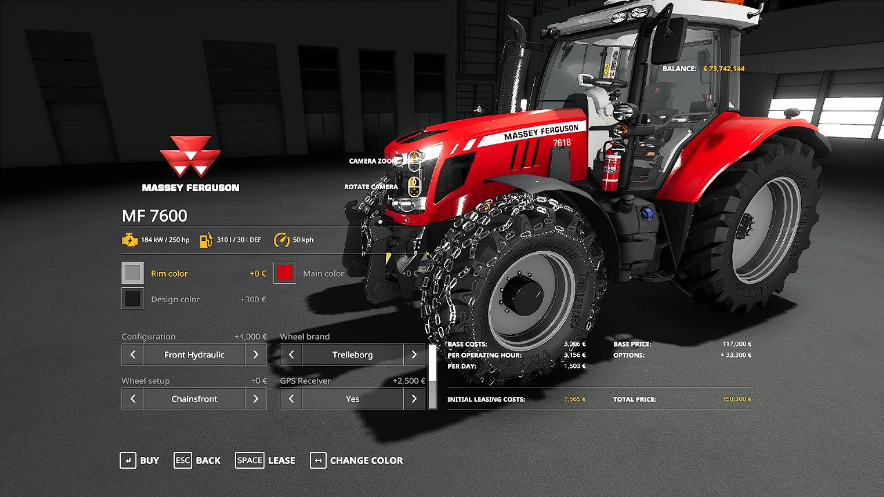 Massey Ferguson 7600 Series