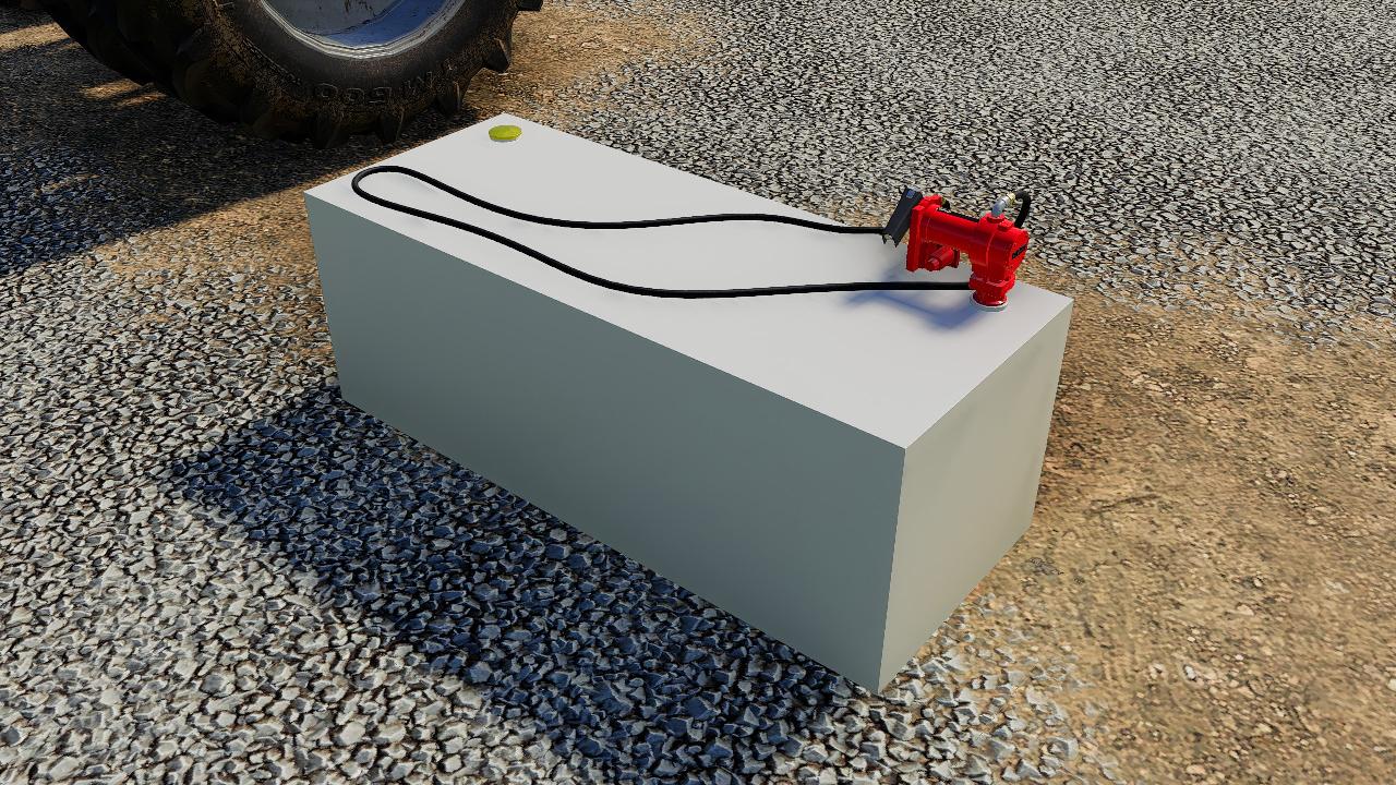 Movable fuel tank