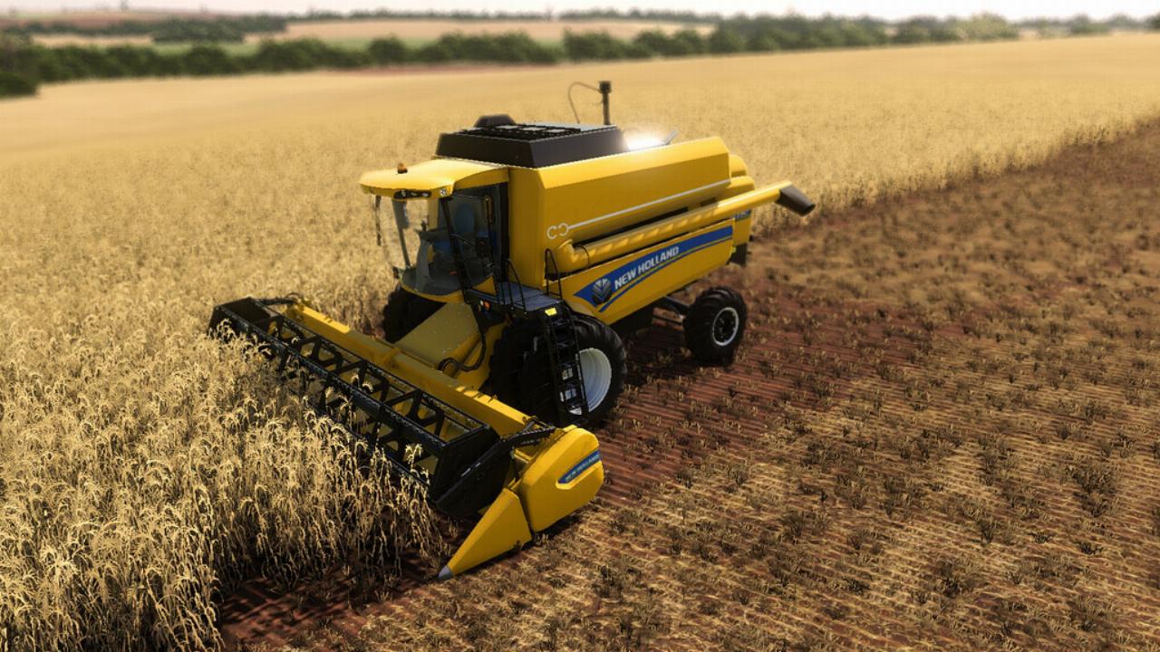 New Holland CR5080 And TX 5.90