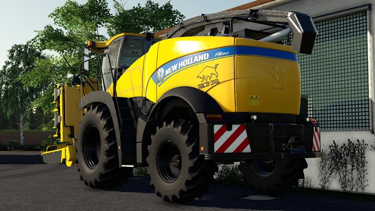 New Holland FR850 Yellow Bull