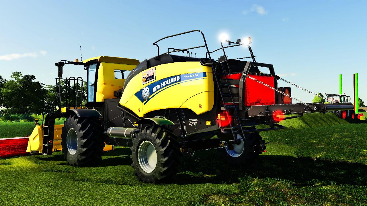 New Holland selbstfahrende Ballenpresse