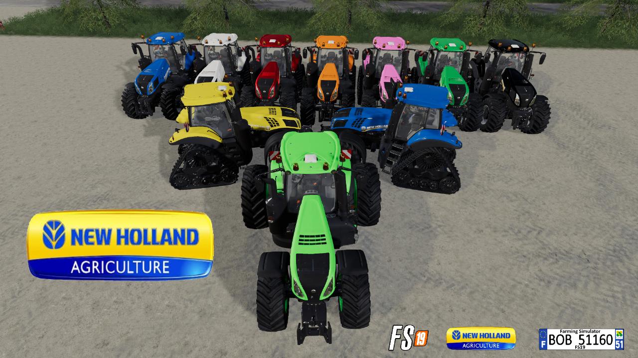 New Holland T8 V1 & V2