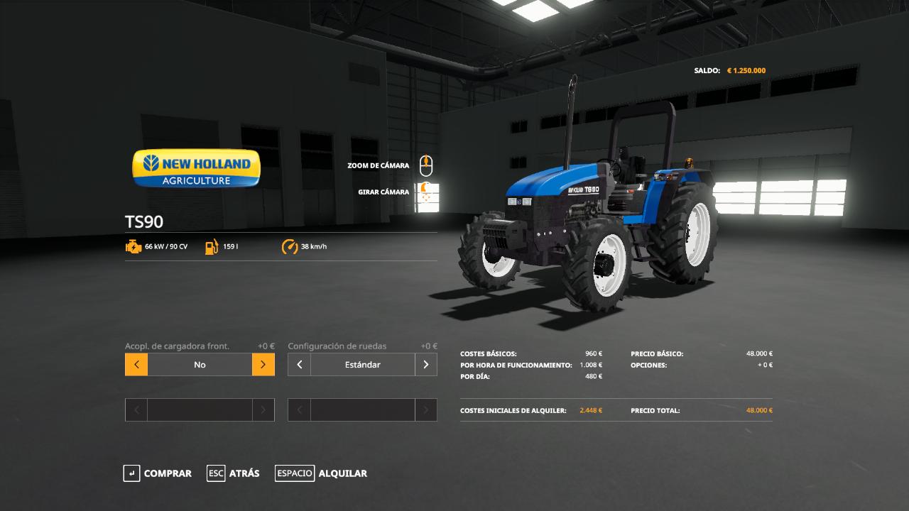 New Holland TS90