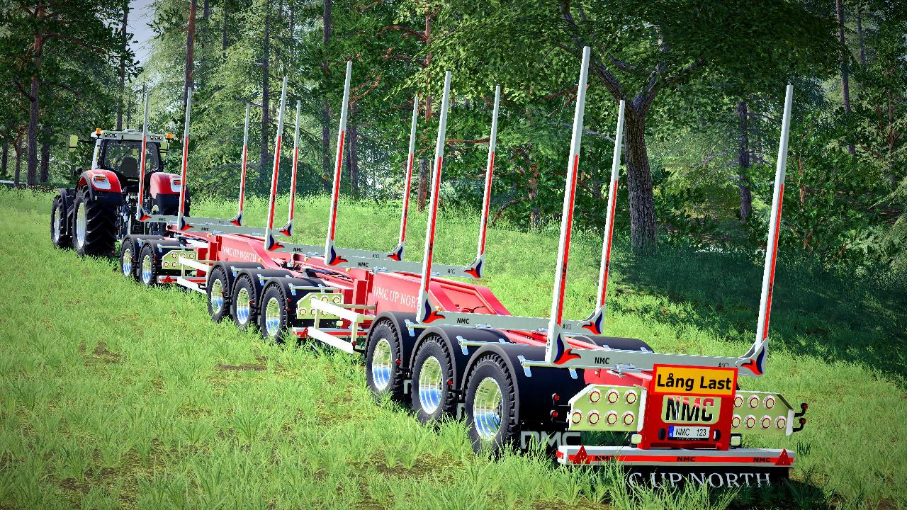 NMC wood trailers